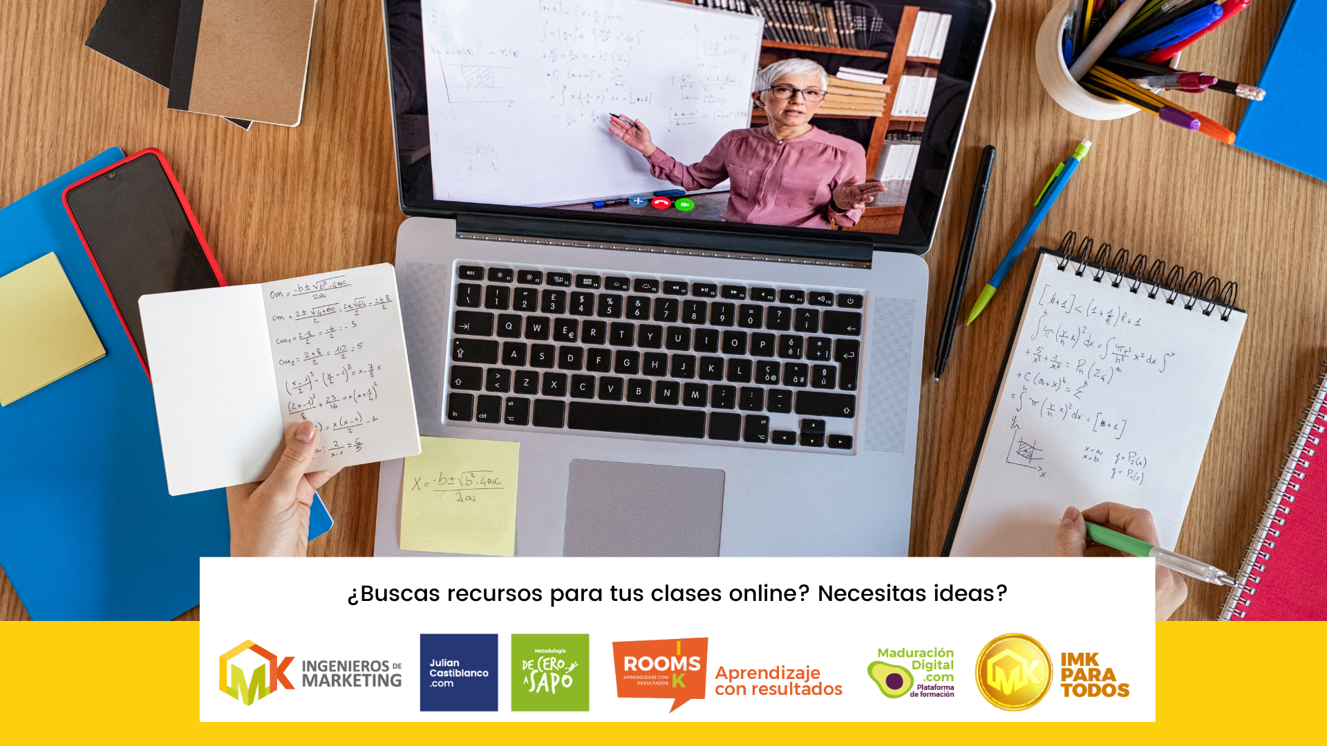 ¿Buscas recursos para tus clases online? Necesitas ideas?