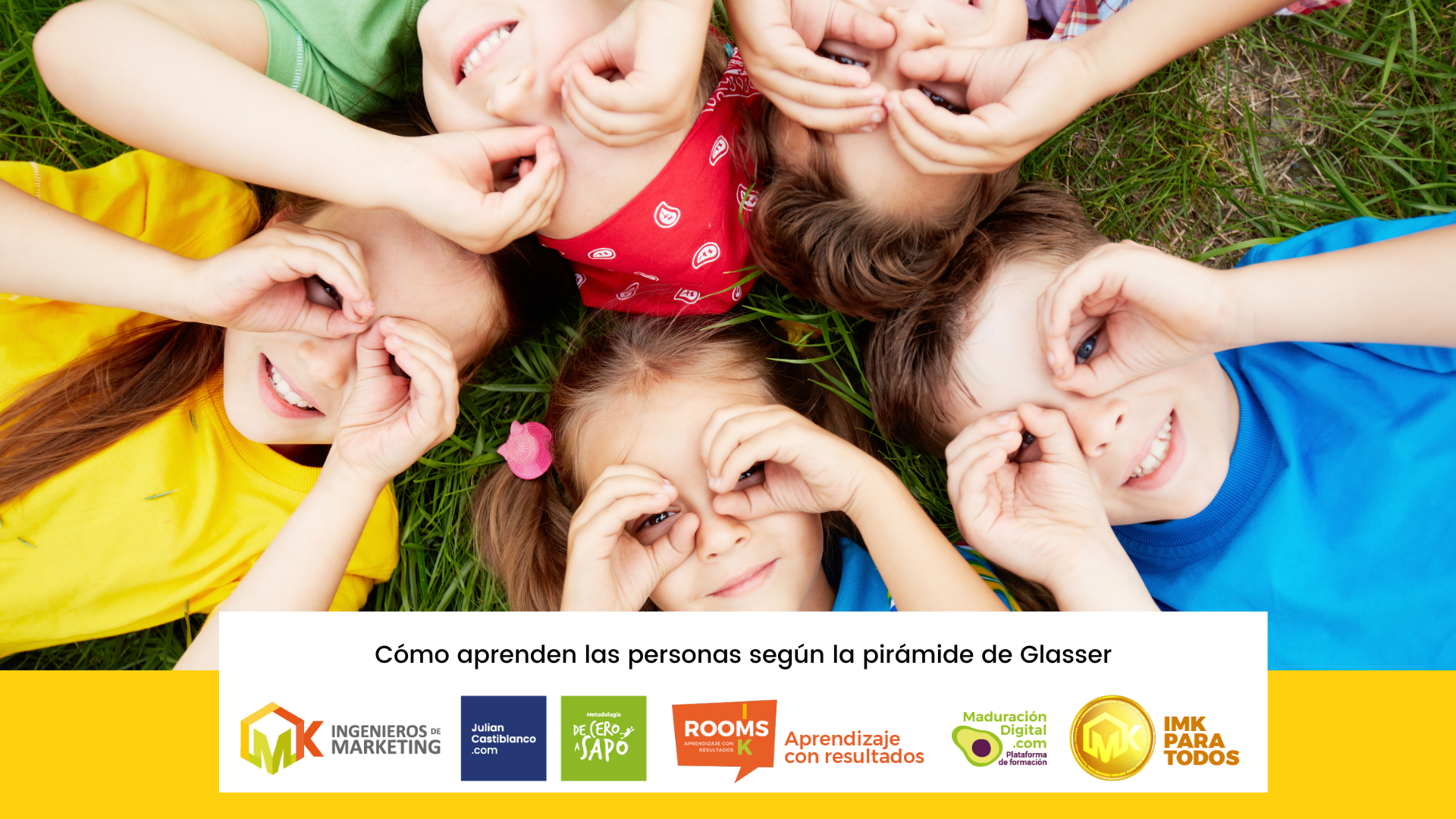 Cómo aprenden las personas según la pirámide de Glasser
