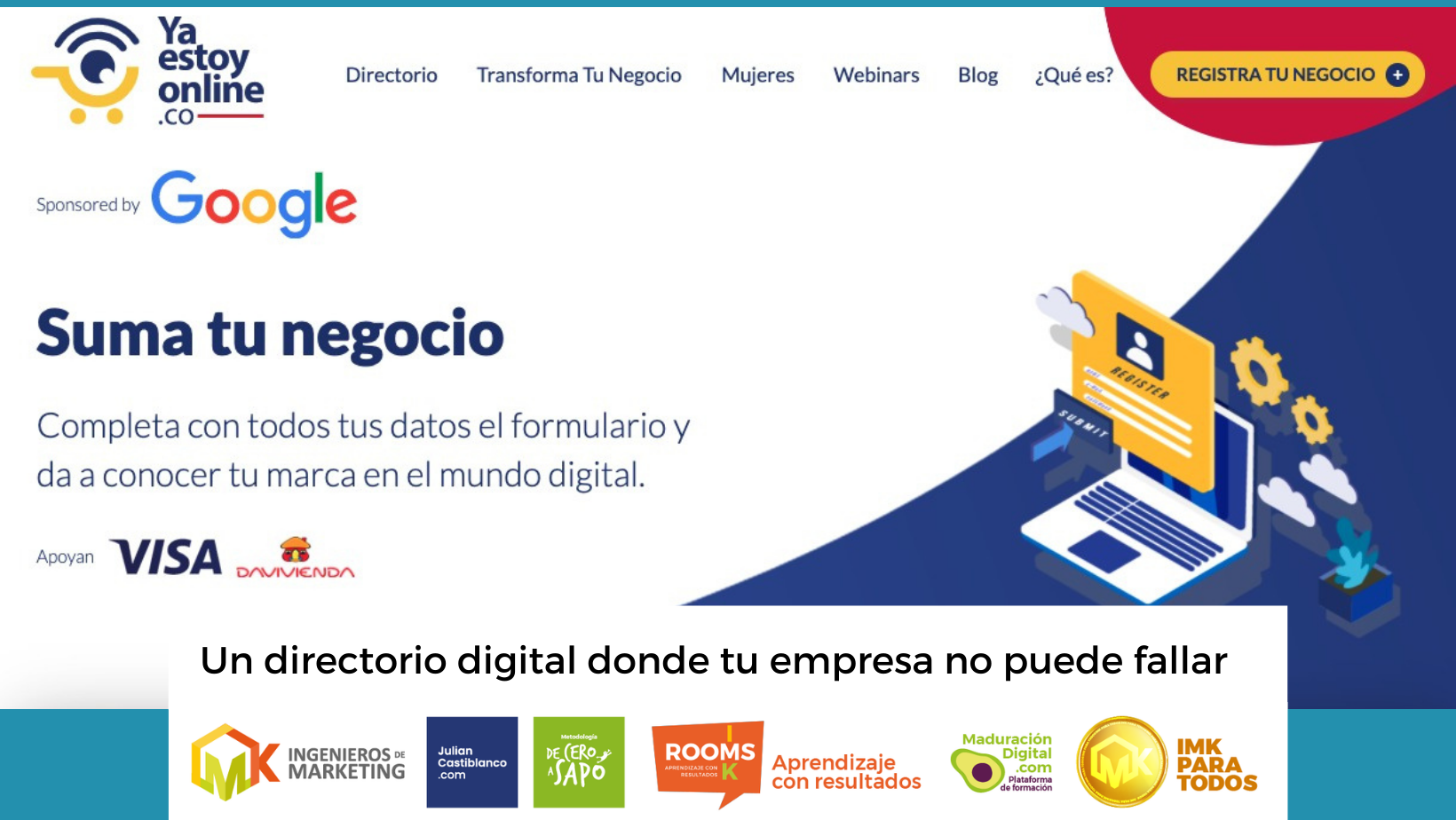 Un directorio digital donde tu empresa no puede fallar