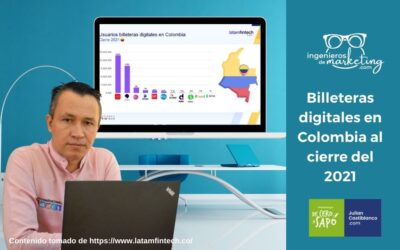 Billeteras digitales en Colombia al cierre del 2021