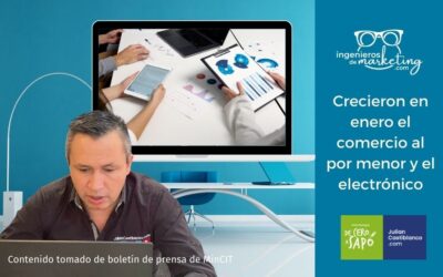 Crecieron en enero el comercio al por menor y el electrónico