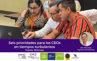 Seis prioridades para los CEOs en tiempos turbulentos