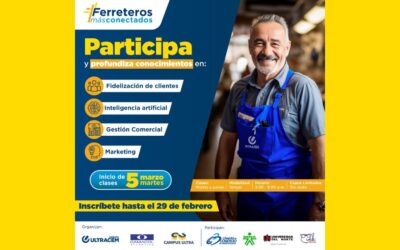 Vuelve “Ferreteros más conectados” el programa que empodera al gremio ferretero de ColombiaVuelve “Ferreteros más conectados” el programa que empodera al gremio ferretero de Colombia