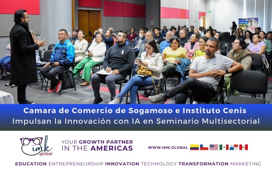 Cámara de Comercio de Sogamoso e Instituto Cenis Impulsan la Innovación con IA en Seminario Multisectorial