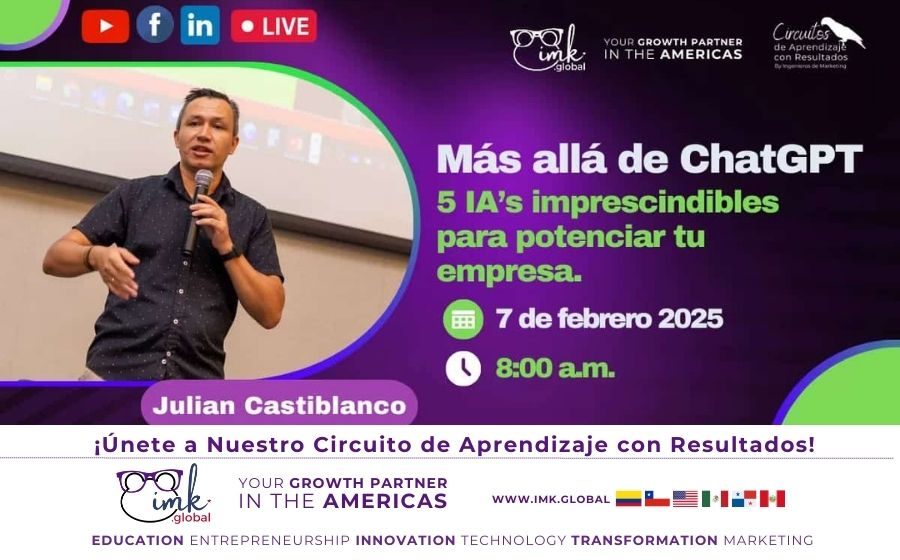 Más allá de Chat GPT: ¡Únete a Nuestro Circuito de Aprendizaje con Resultados!