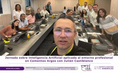 Jornada sobre Inteligencia Artificial aplicada al entorno profesional en Cementos Argos con Julián Castiblanco