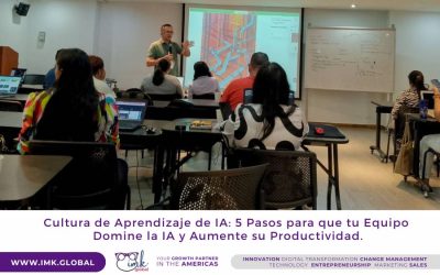 Cultura de Aprendizaje de IA: 5 Pasos para que tu Equipo Domine la IA y Aumente su Productividad.
