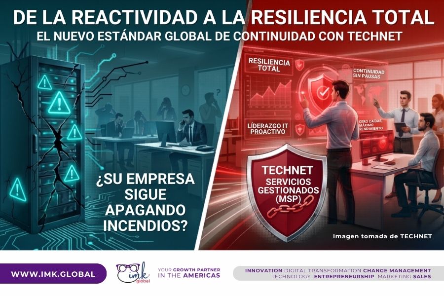 ¿Tu empresa es resiliente? Por qué los Servicios Gestionados (MSP) de Technet son el nuevo estándar de continuidad global