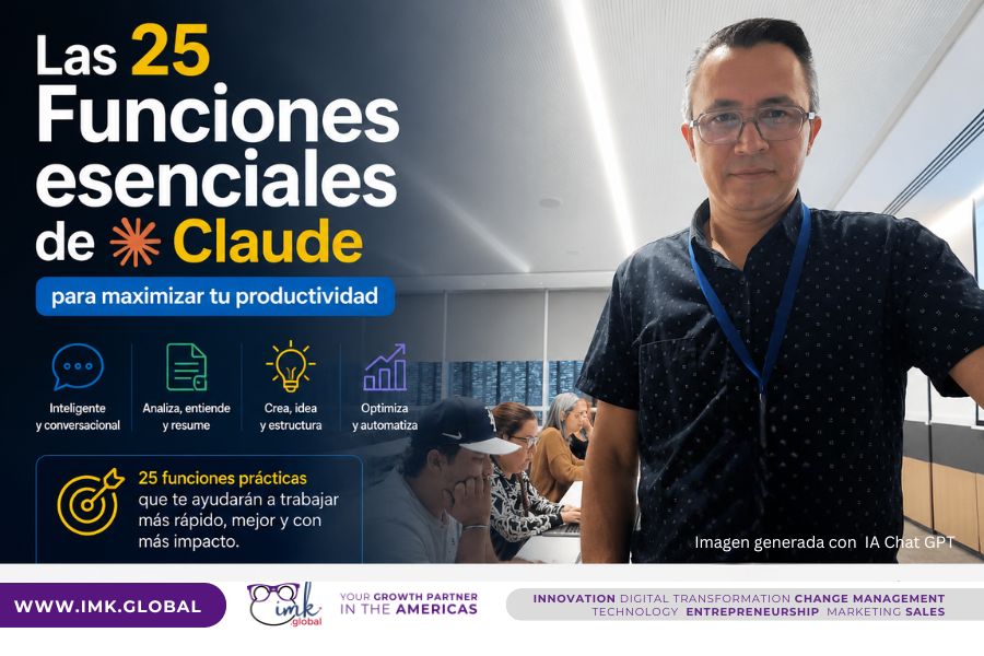 Las 25 Funciones esenciales de Claude para maximizar tu productividad