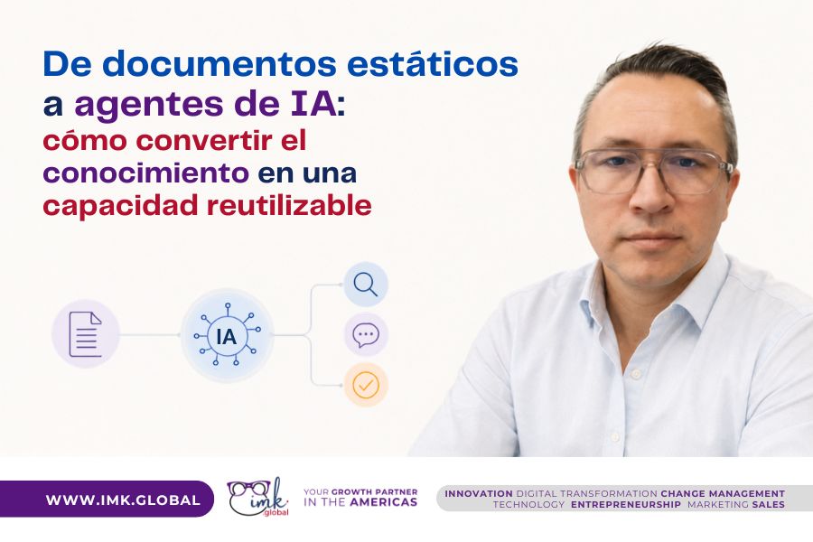 De documentos estáticos a agentes de IA: cómo convertir el conocimiento en una capacidad reutilizable