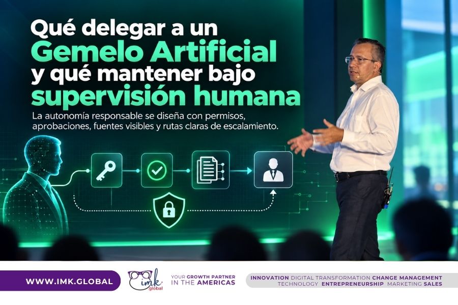 Qué delegar a un Gemelo Artificial y qué mantener bajo supervisión humana